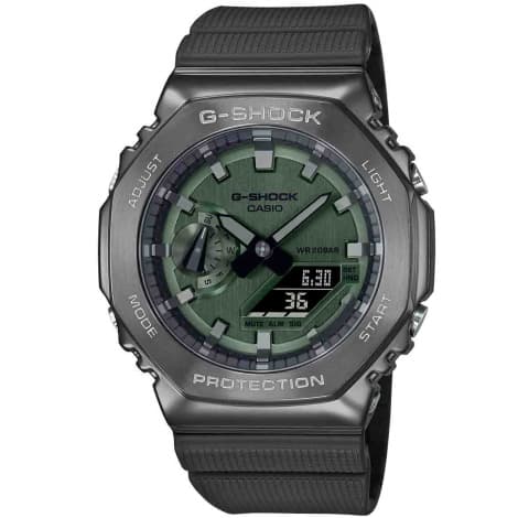 Casio Montre GShock G-Steel - Série GM-2100 - Vert 49.3 x 44.4 mm- GM-2100B-3A