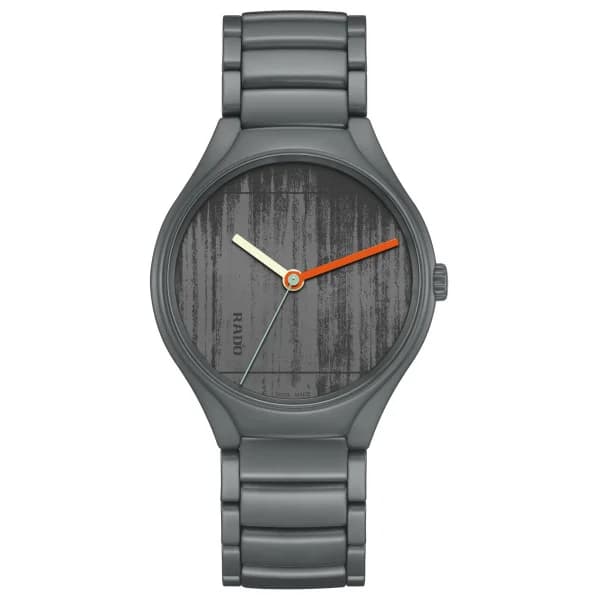 Rado Montre Rado True Round x les Couleurs le Corbusier x Cambridge Gris Foncé