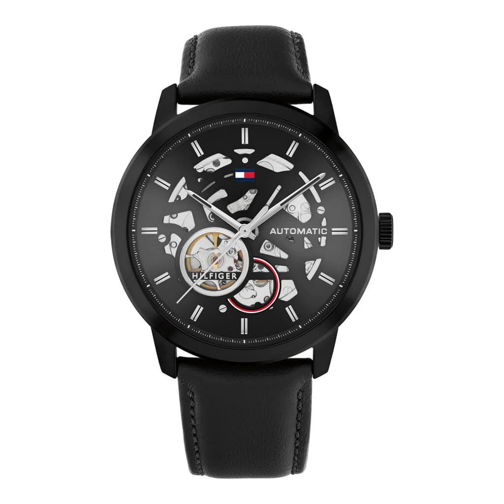 Tommy Hilfiger Montre Tommy Hilfiger Henry Auto Noir