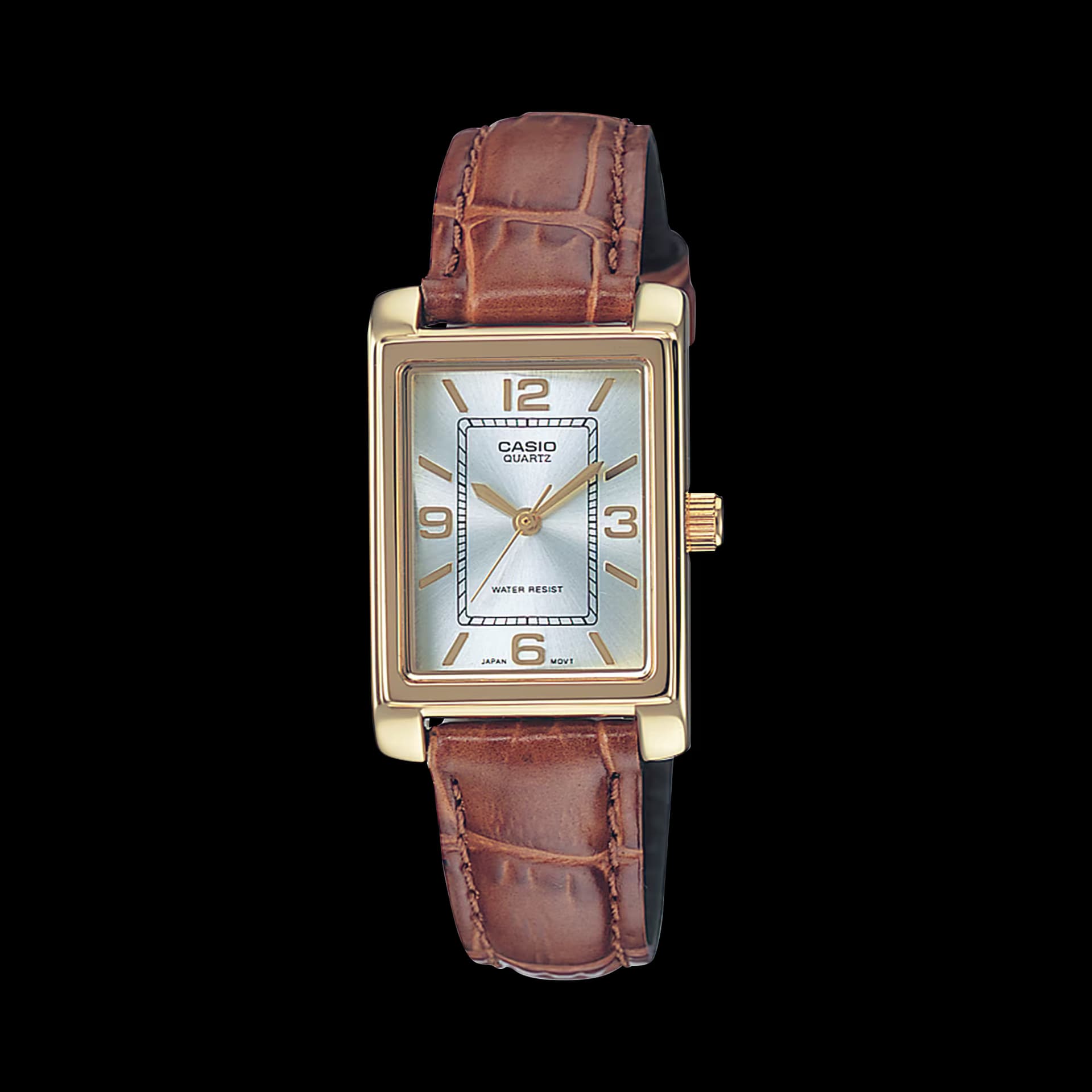 Casio Montre Casio Collection Heritage en Cuir Marron