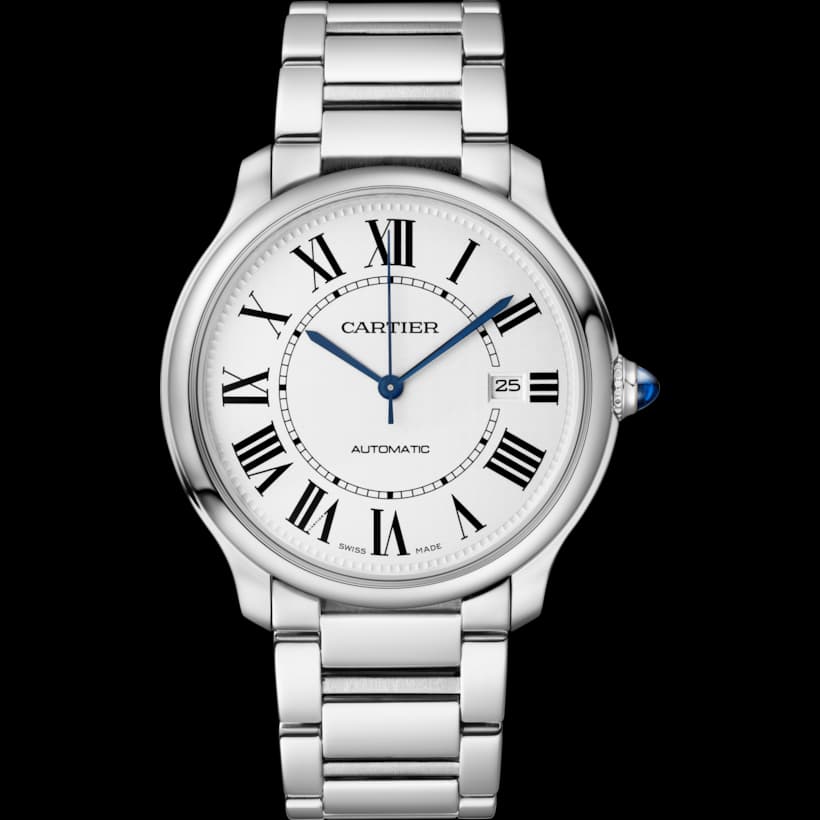 Cartier Ronde — cadran argenté