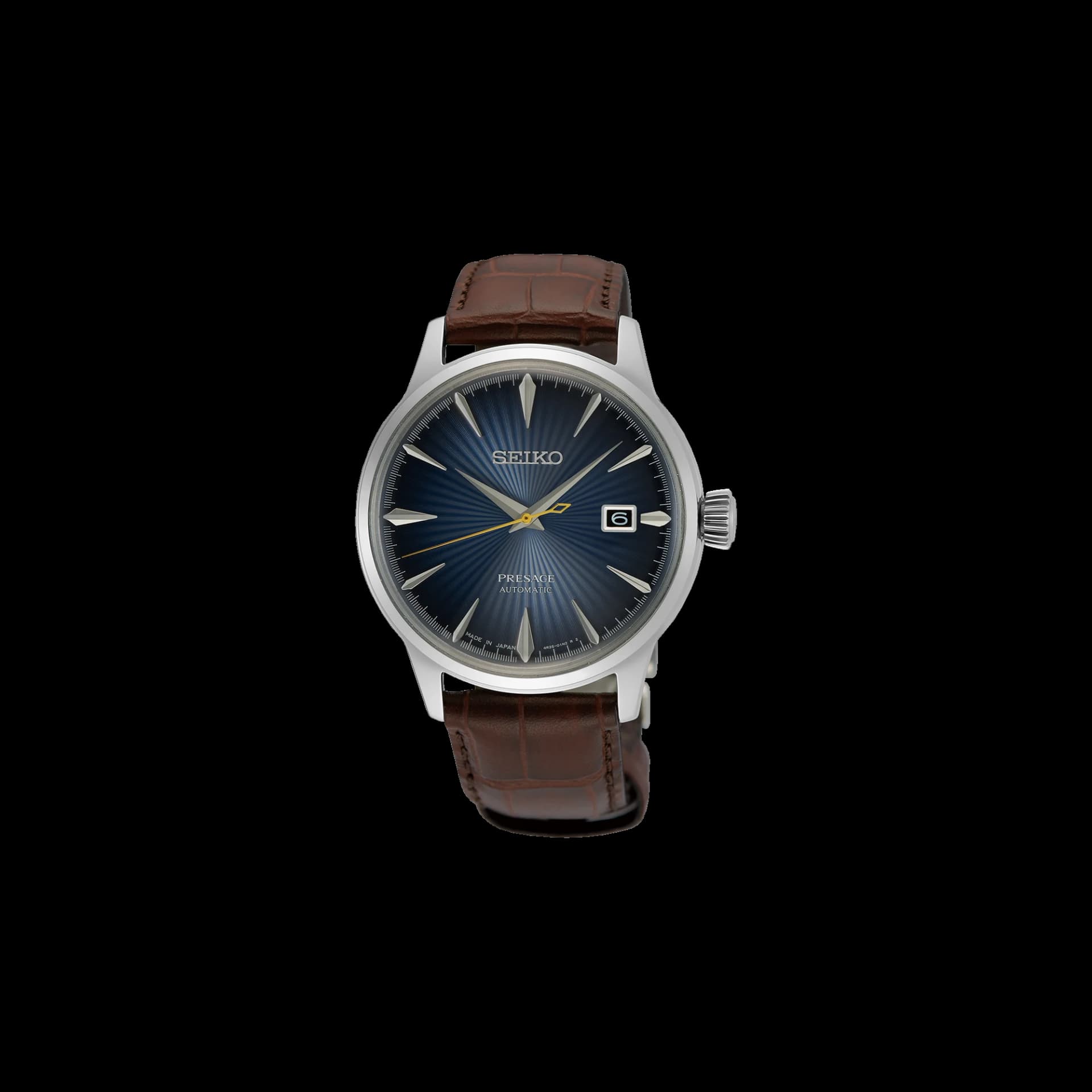 Seiko Presage — bracelet marron