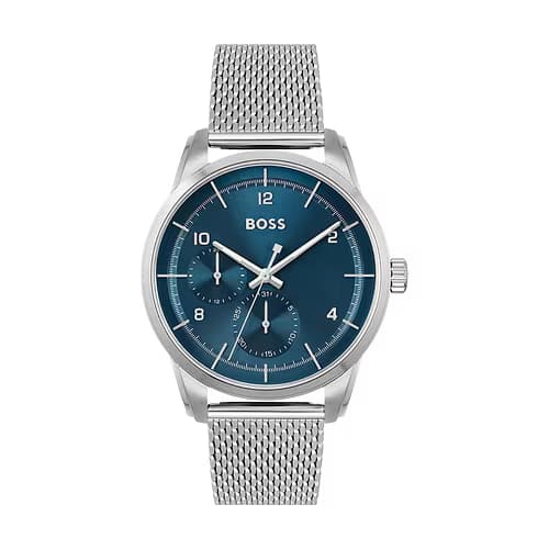 Hugo Boss Montre Analogique Homme Boss Acier Gris 1513942