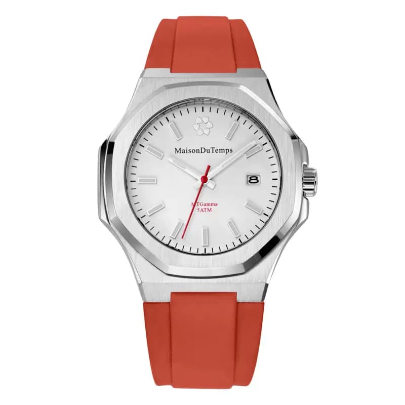 Maison du Temps Montre MTGamma Blanc / Rouge