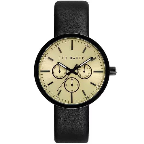 Ted Baker Montre Homme TED BAKER en Cuir Noir Etanche