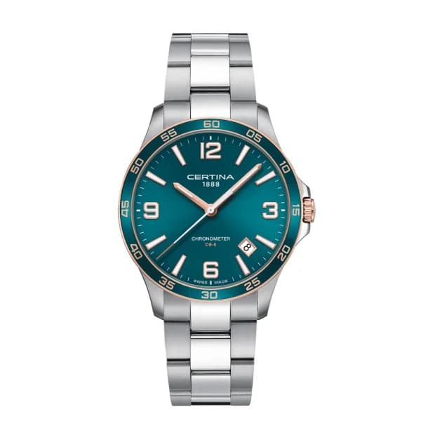 Certina Montre Certina DS-8 41.5mm Quartz Cadran Vert