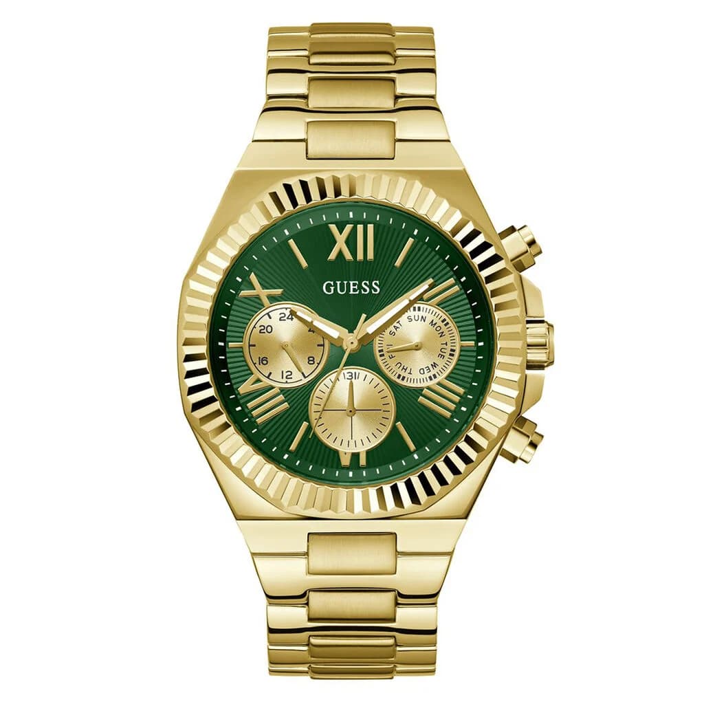 Guess Montre Guess Collection Equity en Acier et PVD Doré