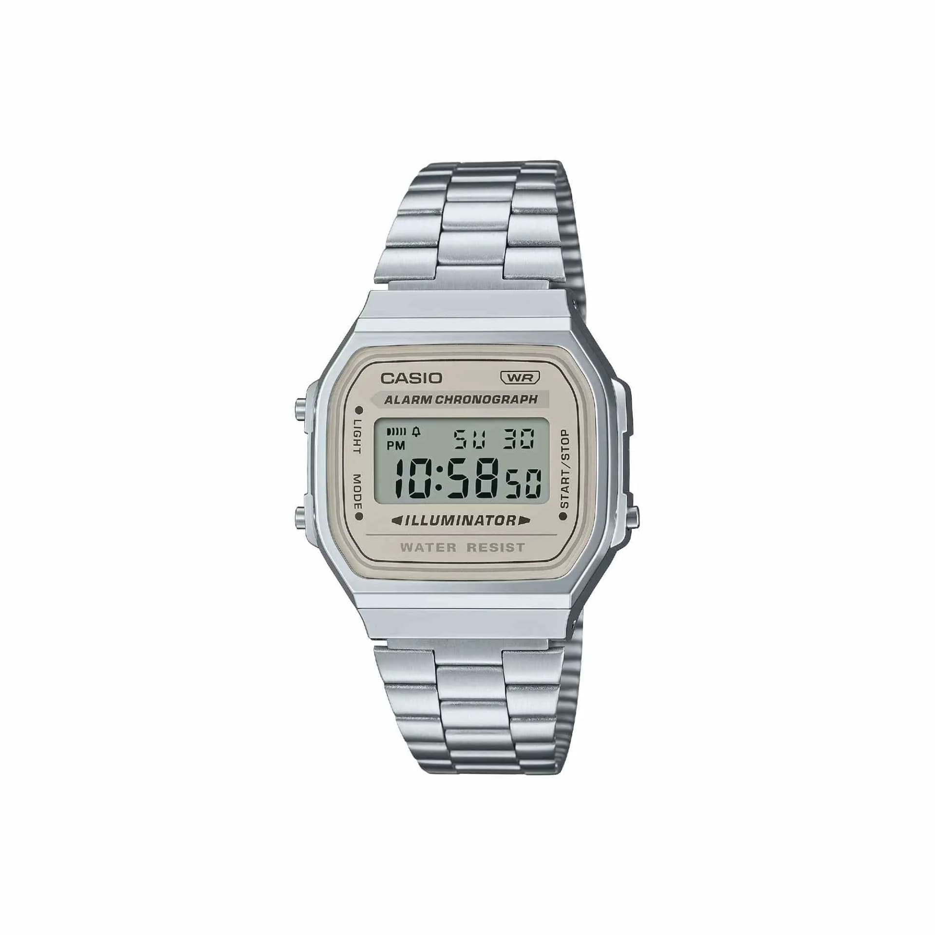 Casio Montre Casio Collection Vintage en Acier Argenté