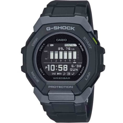 Casio Montre GShock G-Squad - Série GBD-300 - Noir 48.9 x 47.4 mm- GBD-300-1
