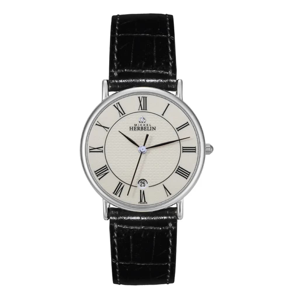 Michel Herbelin Montre Herbelin Classique Acier inoxydable 34 mm - 12443AP08