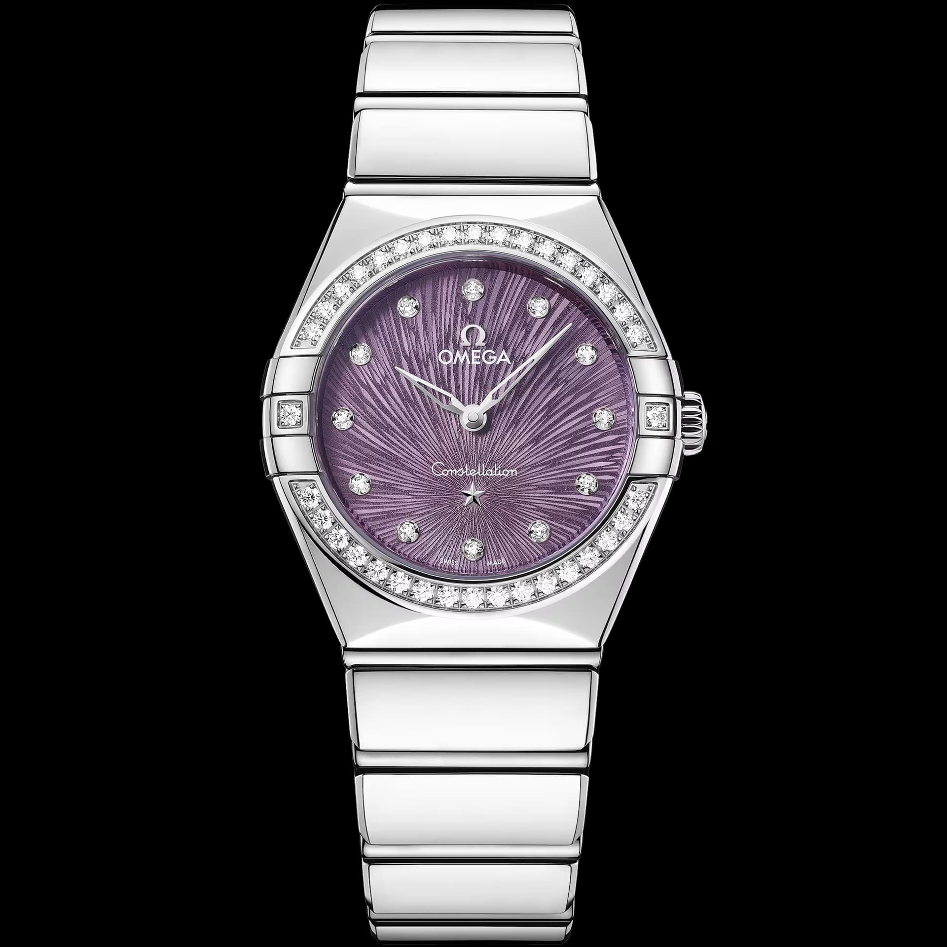 Omega Constellation 28 mm, acier sur acier