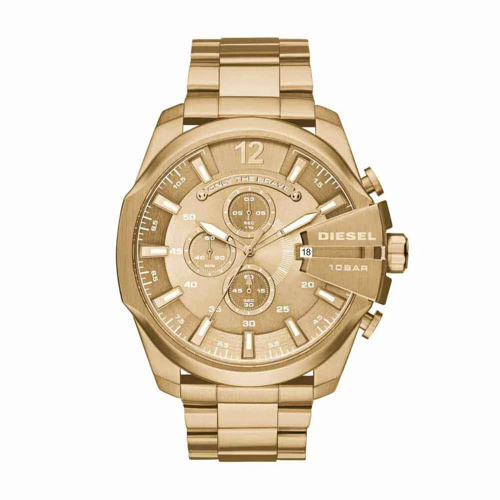 Diesel Montre Homme DZ4360 Analogique Diesel Acier Jaune