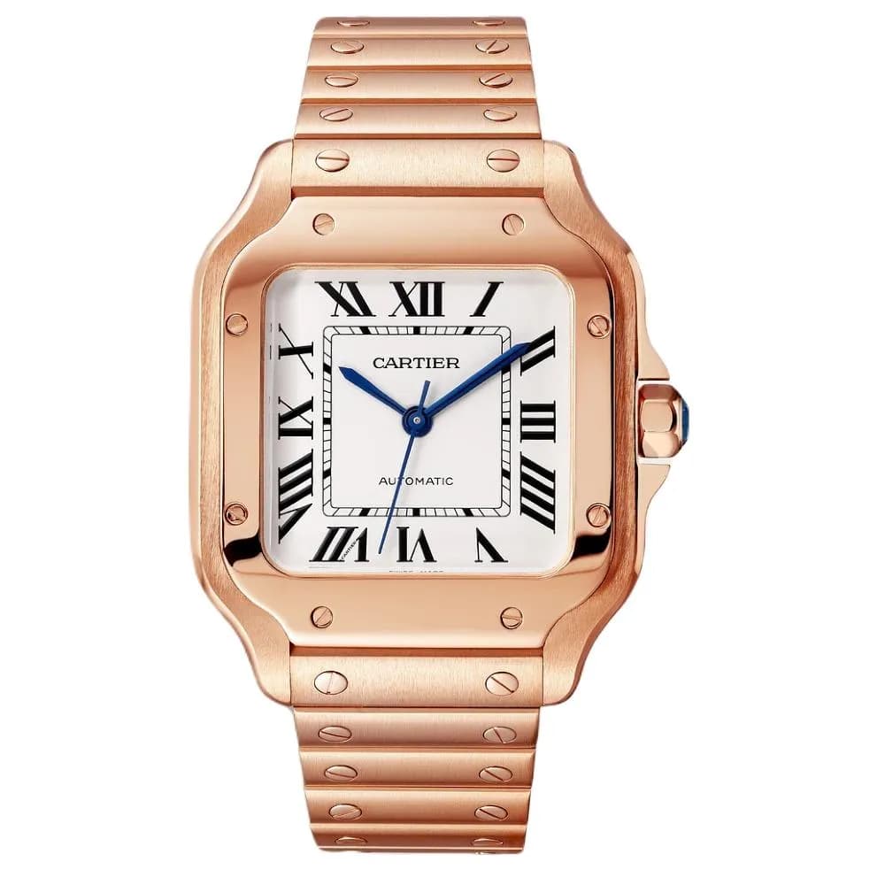 Cartier Santos — or rose 35 mm