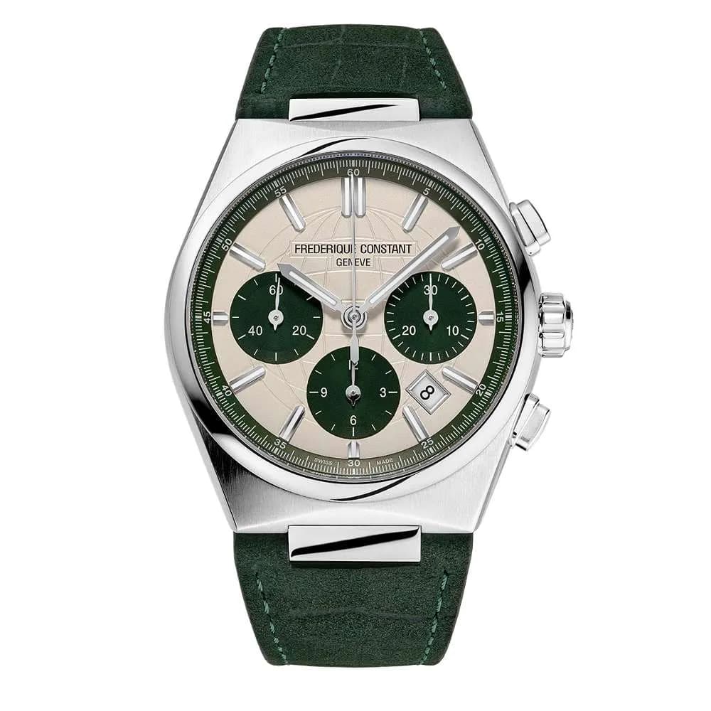 Frédérique Constant Montre Frédérique Constant Highlife Chronograph Automatic Panda Ltd ED. Cadran Beige - FC-391SGR4NH6