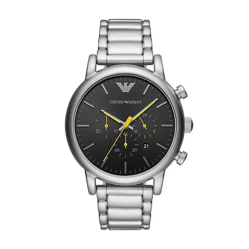 Emporio Armani Montre Analogique Homme Emporio Armani Acier Gris AR11324