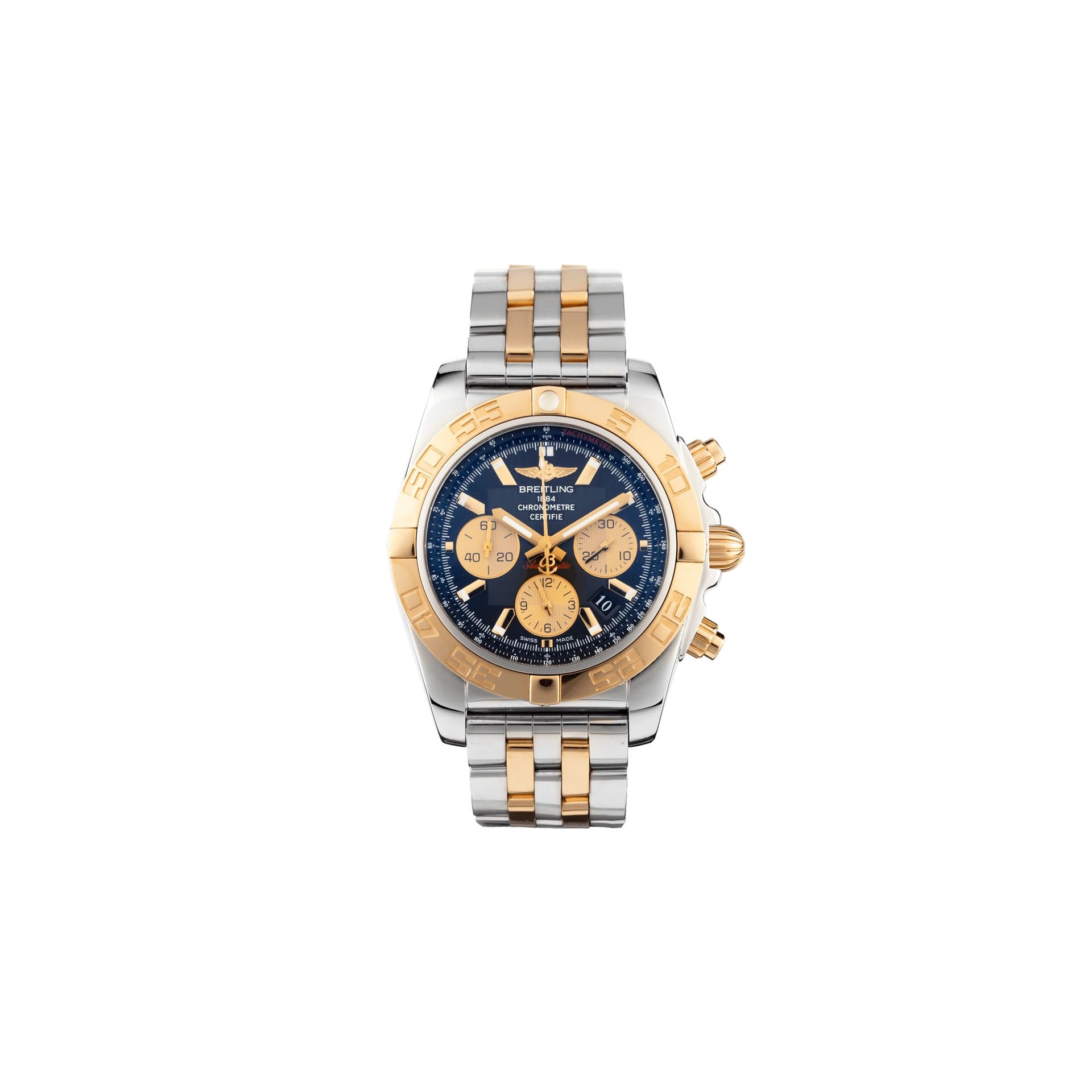 Breitling Montre Breitling Chronomat 44 or et acier 2016 Full Set