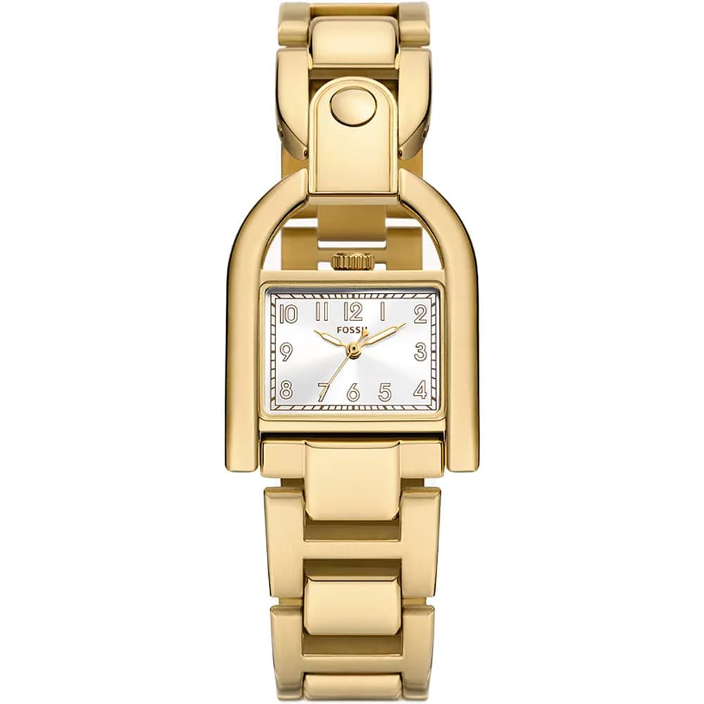 Fossil Harwell — cadran argenté
