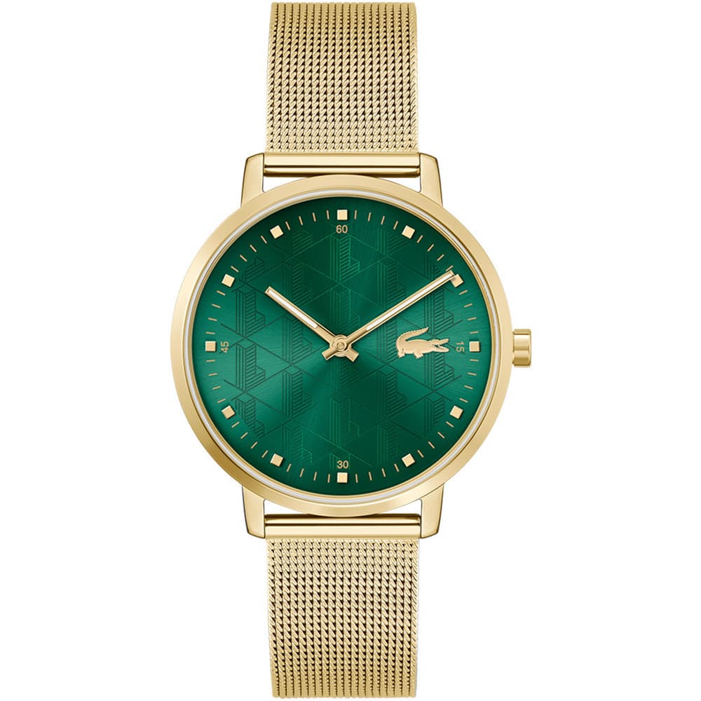 Lacoste Montre Lacoste Collection Crocorigin en Acier et PVD Doré