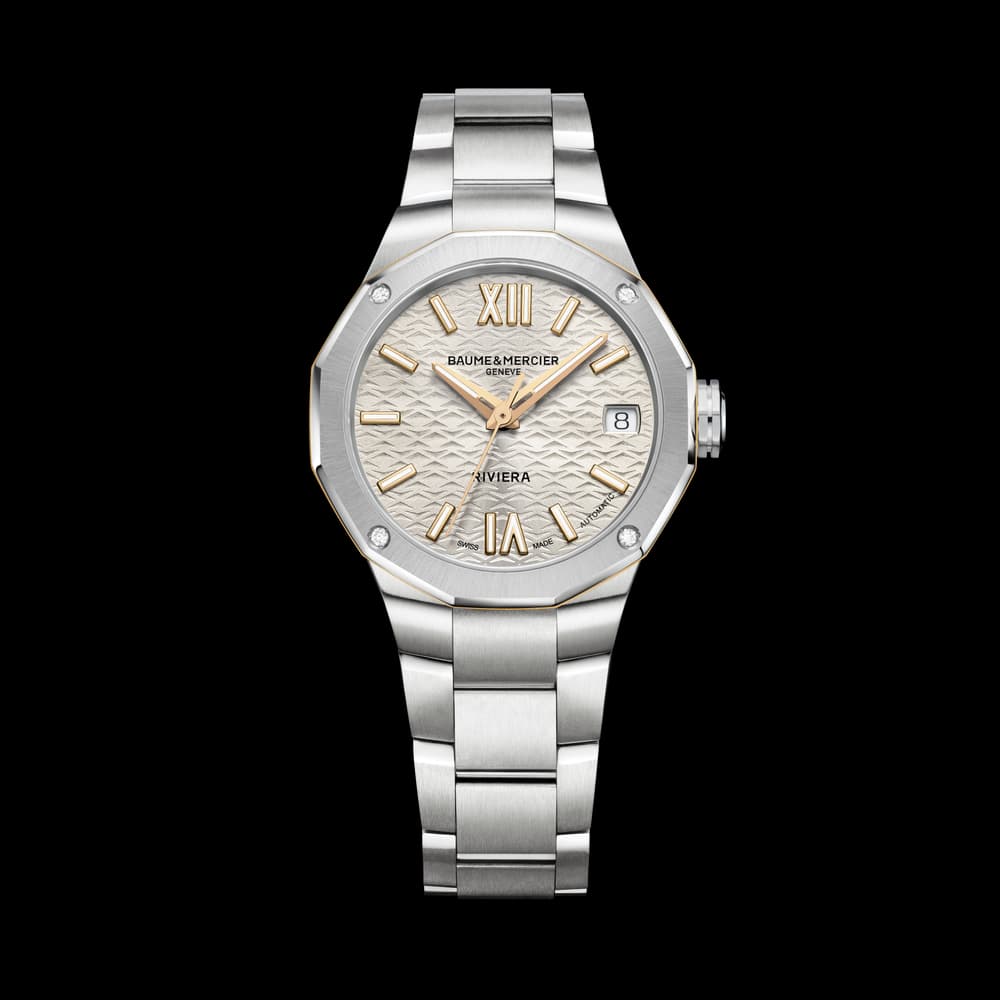 Baume & Mercier Montre automatique Femme Riviera Champagne