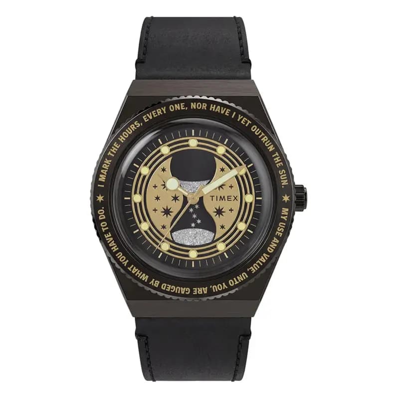Timex Montre Harry Potter x Q Timex Time Turner 36mm Black IP TW2Y76000