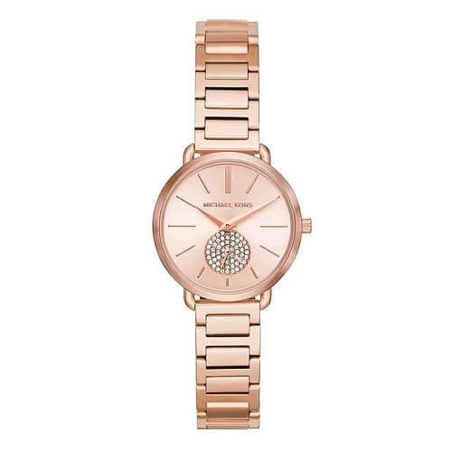Michael Kors Montre Femme MICHAEL KORS en Acier Rose Etanche