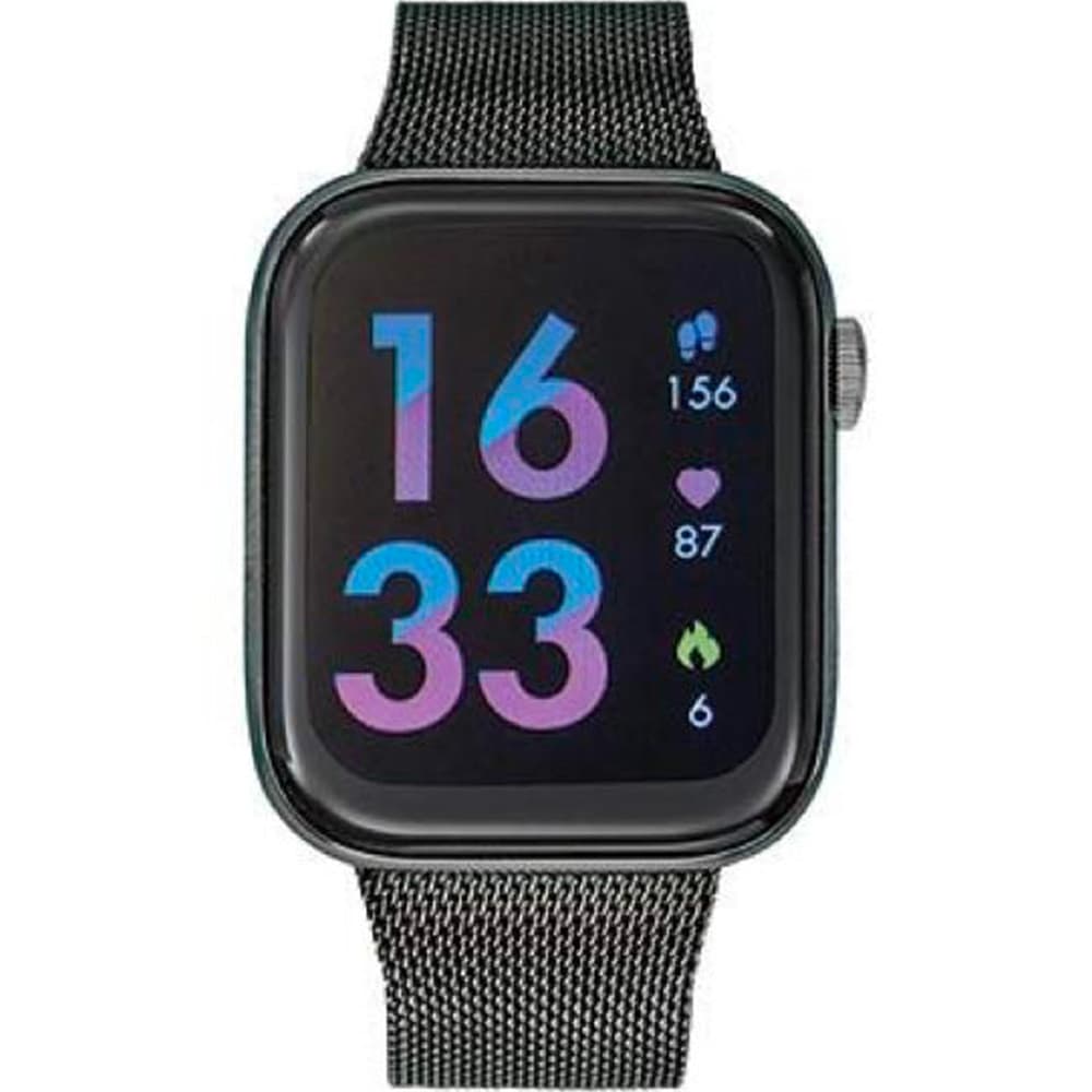 Tekday Montre Connectée Tekday en Acier et PVD Gunmétal
