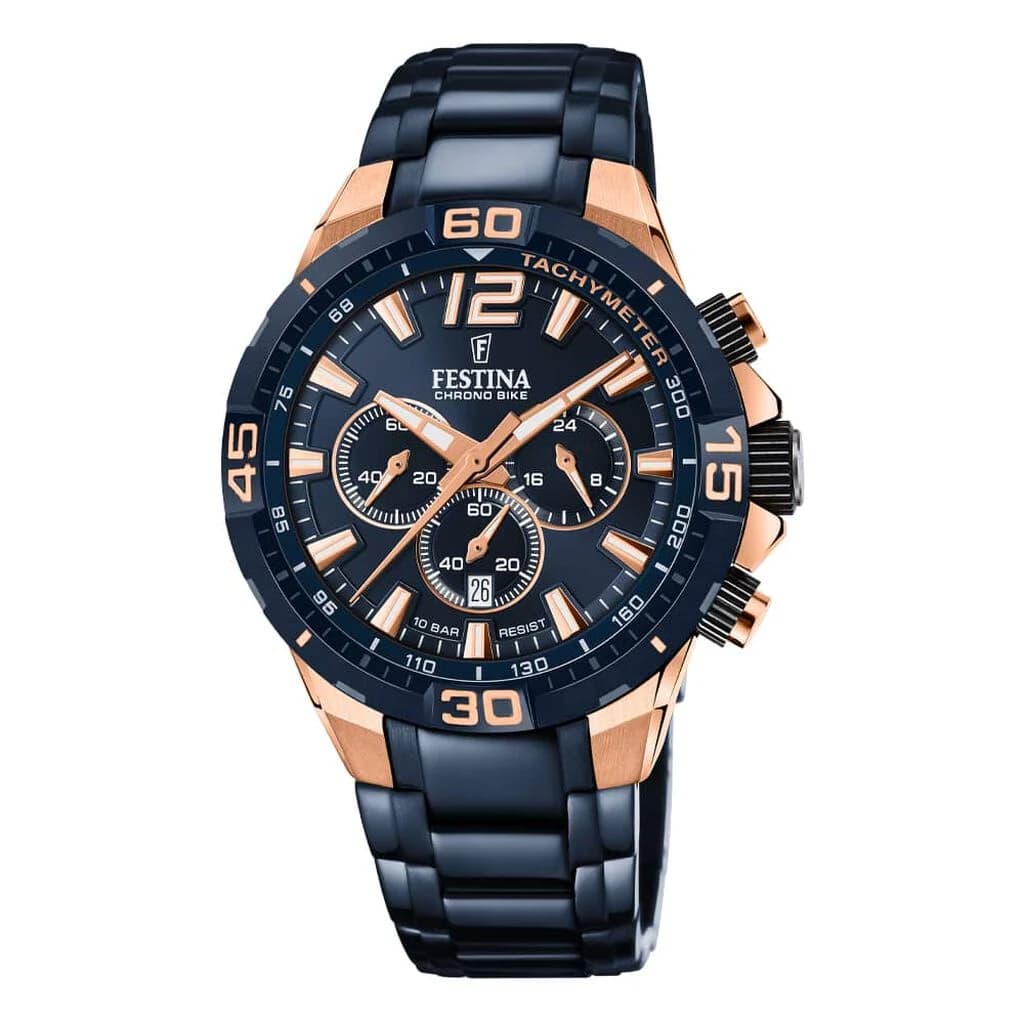 Festina Montre Festina Collection Chronobike Edition Spéciale en Acier et PVD Bleu