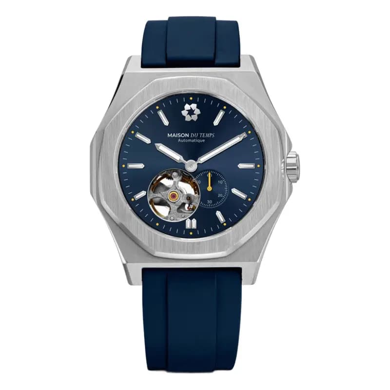 Maison du Temps Montre MTDelta coeur ouvert Bleu