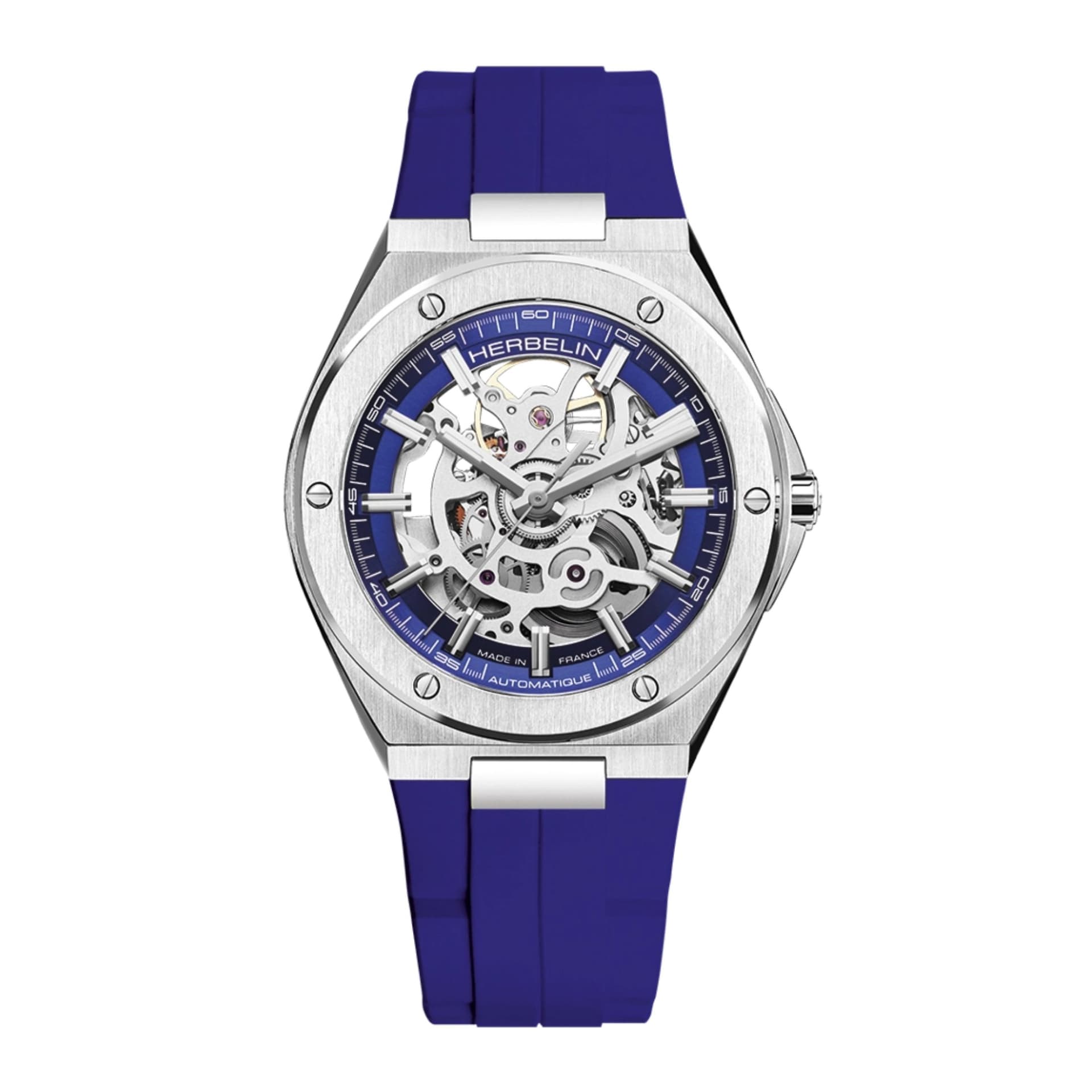 Michel Herbelin Montre herbelin Cap Camarat Skeleton Auto Homme Automatique Squelette - 1645SQ115CBC