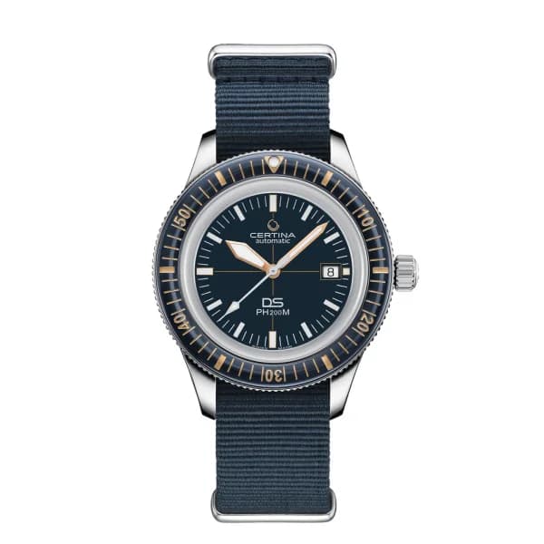 Certina Montre Certina DS PH200M Powermatic 80 Automatique Cadran Bleu