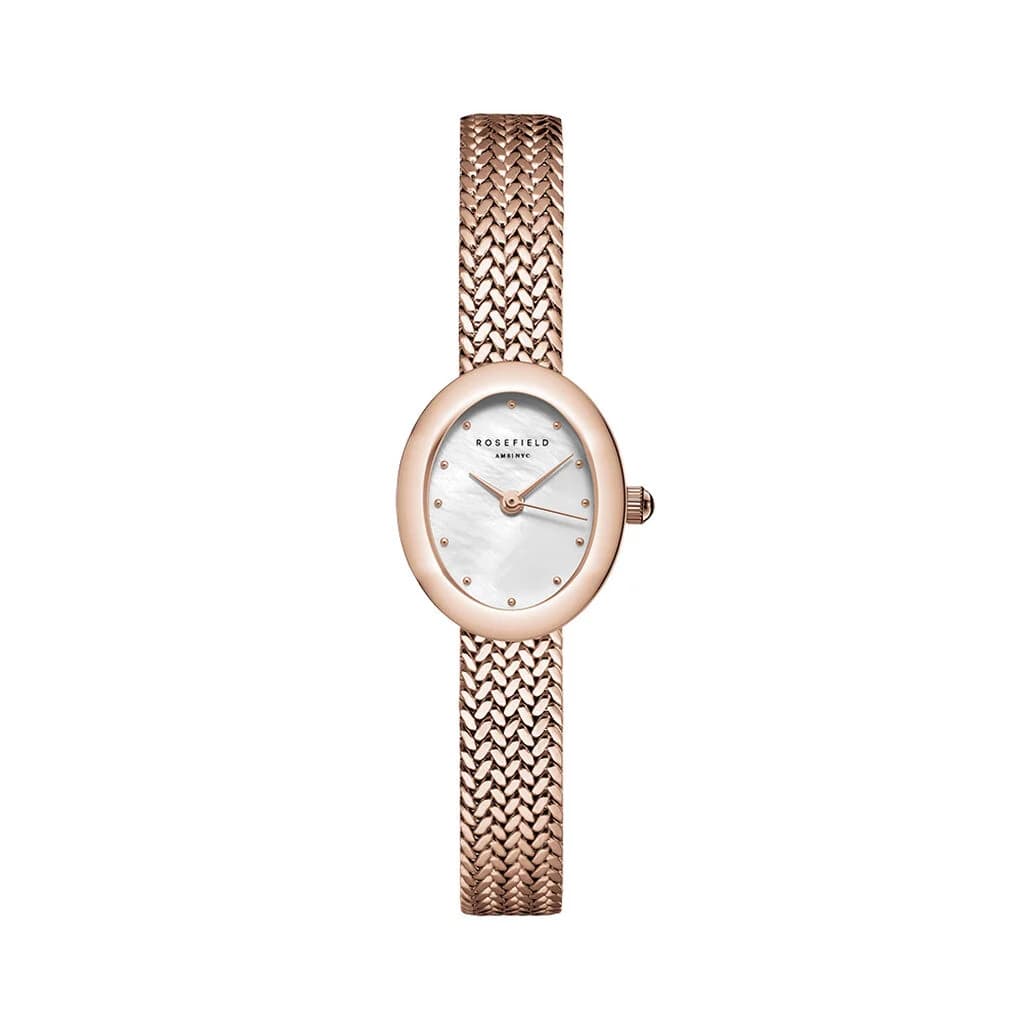 Rosefield Montre Rosefield Minis Nacre Blanche