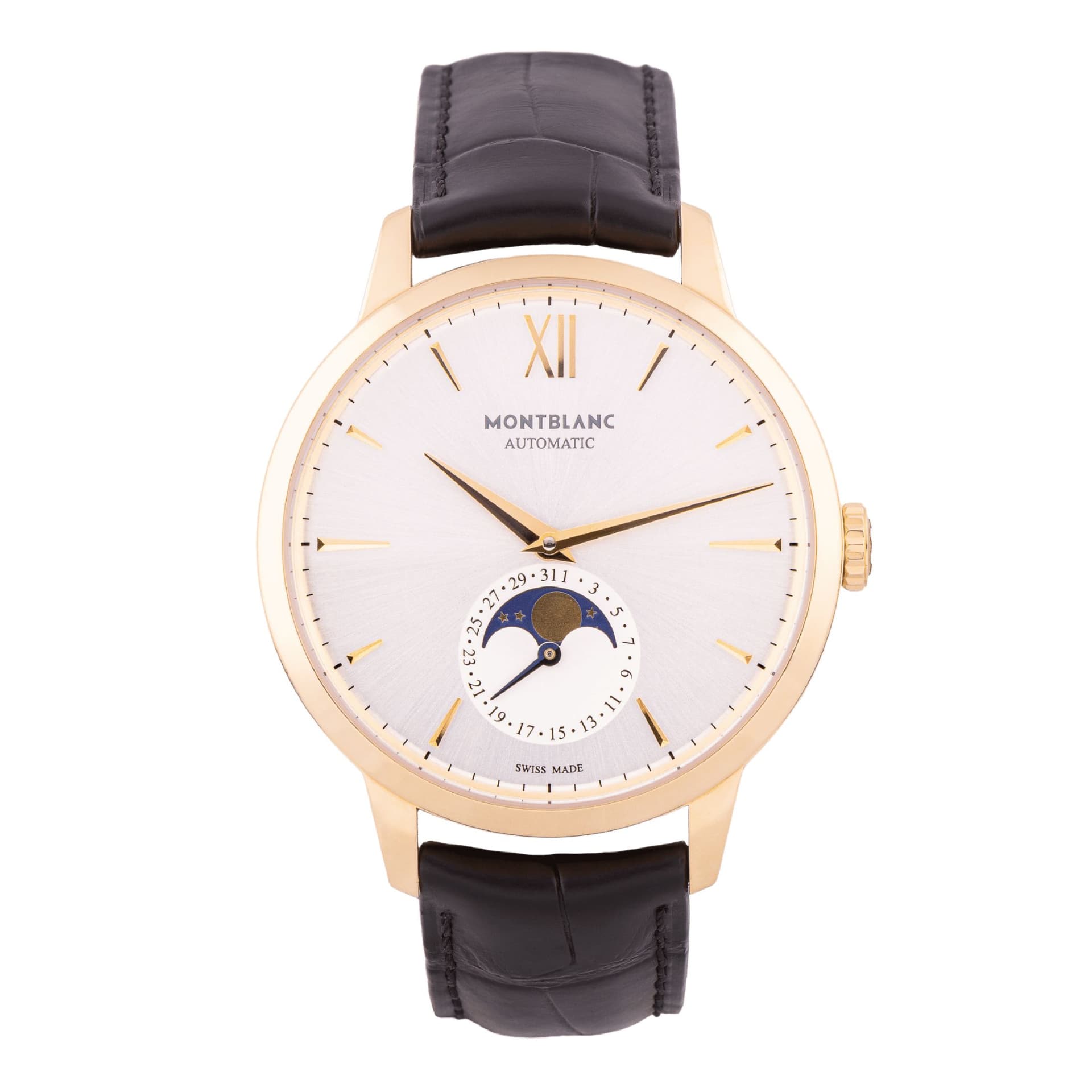 Montblanc Montre Montblanc Meisterstück Heritage Moonphase Or Rouge automatique 39 mm Full Set 2025