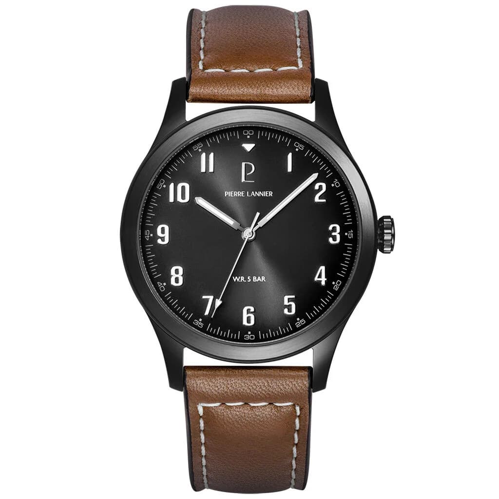 Pierre Lannier Montre Pierre Lannier Aviateur Noir