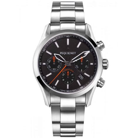 Pequignet E. Montre Pequignet Elegance Chronographe - 42 mm Homme -4810543S-A