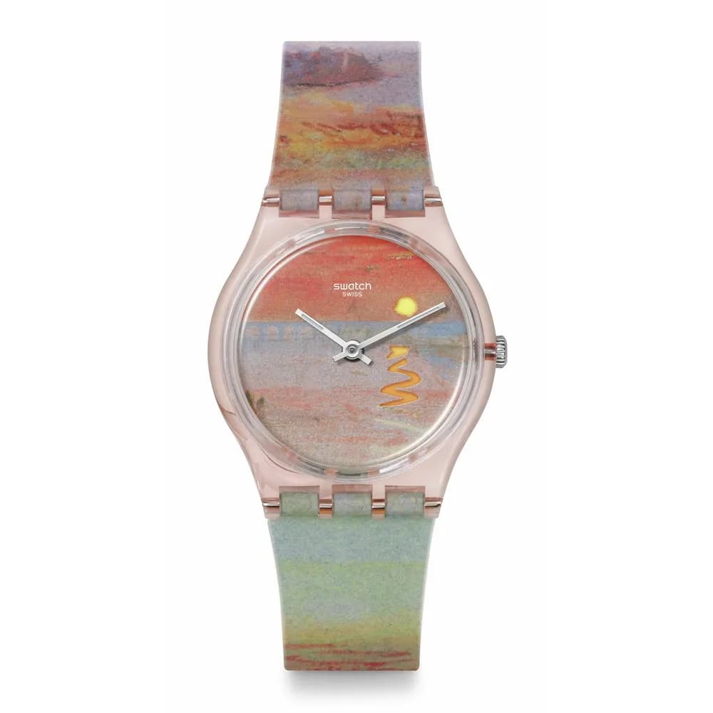 Swatch Art Journey — cadran rouge