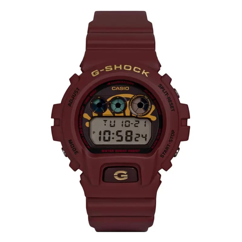 Casio DW-6900CC25 — cadran gris