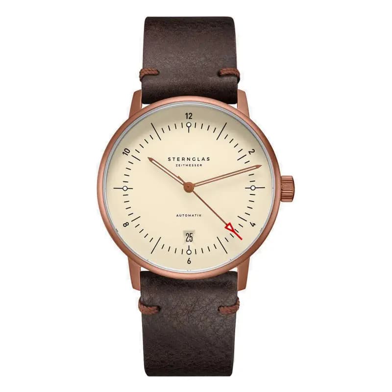 Sternglas Montre Naos Automatic Alabaster Bronze S02-NA42-VI17