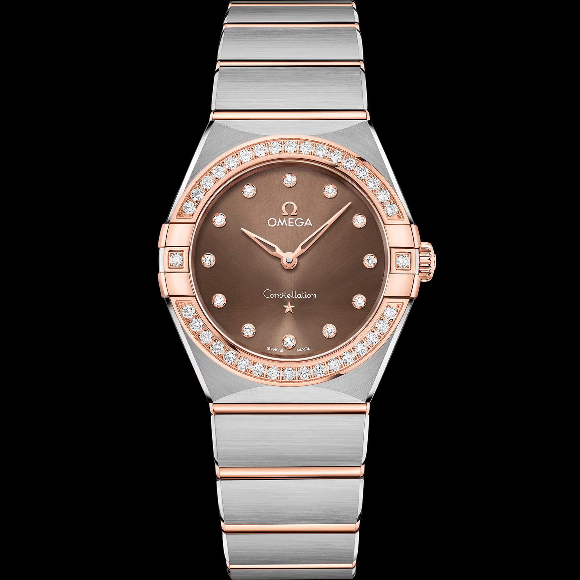 Omega Constellation 28 mm, acier - or « Sedna™ » sur acier - or « Sedna™ »