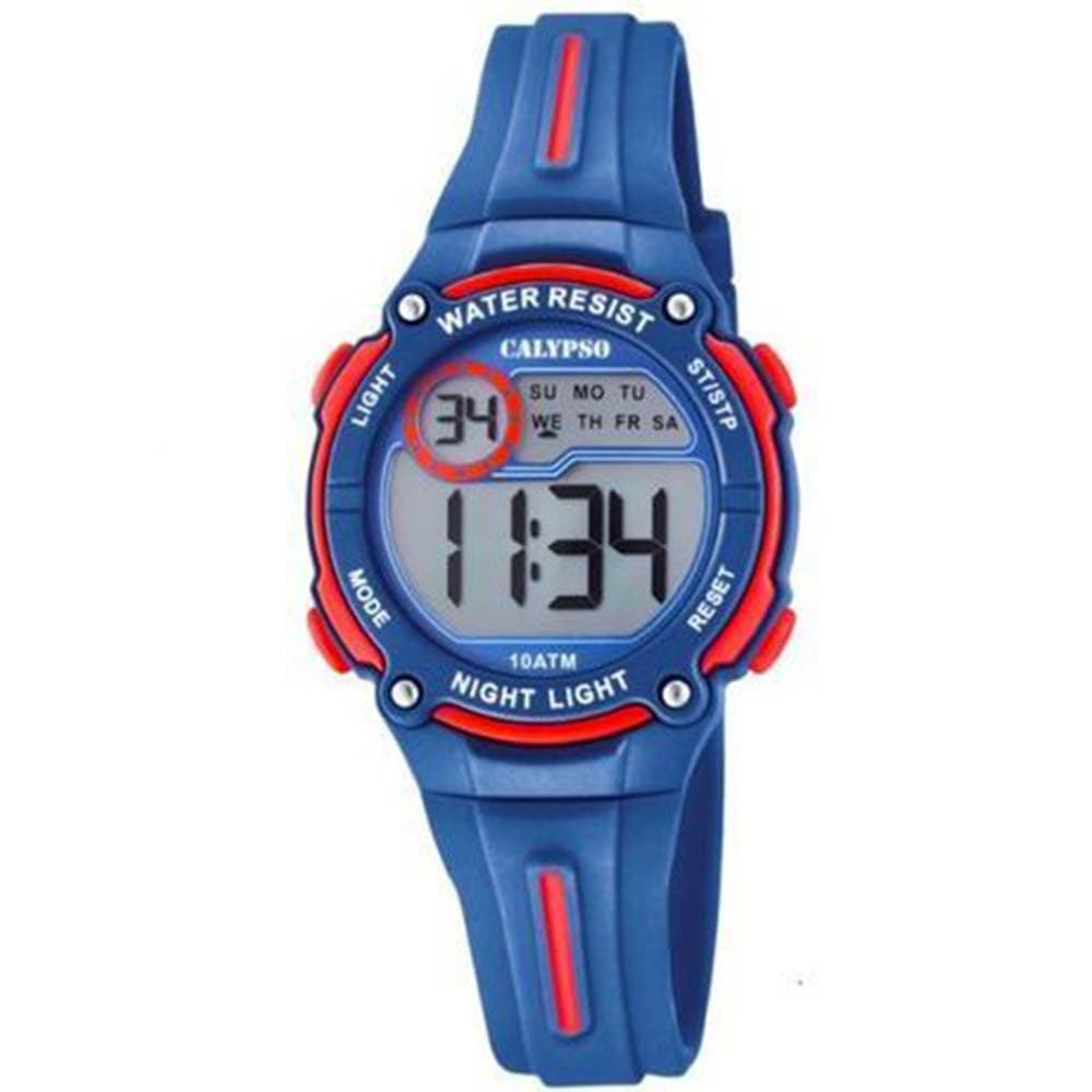 Calypso Montre Calypso en Plastique Bleu