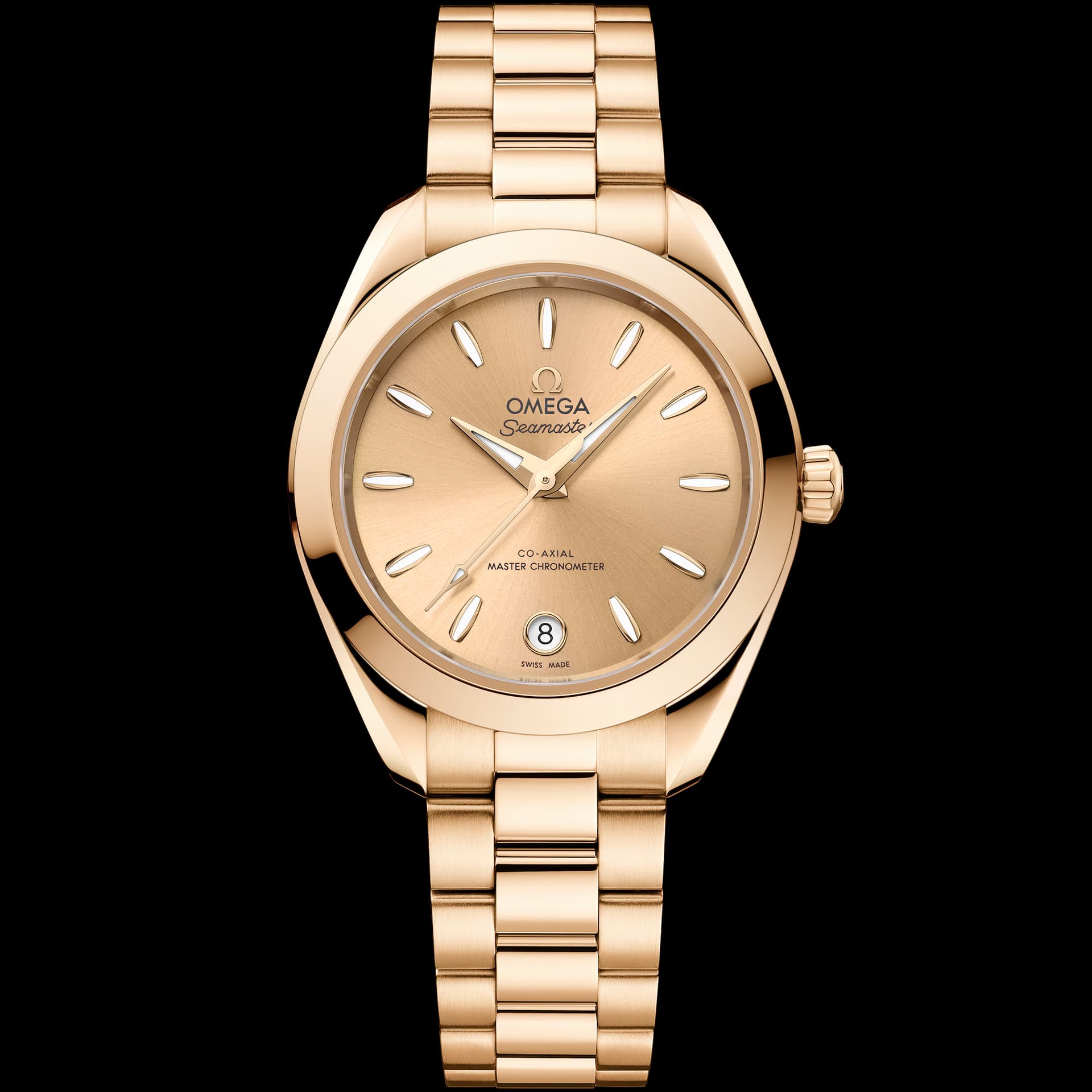 Omega Seamaster 30 mm Aqua Terra — cadran jaune