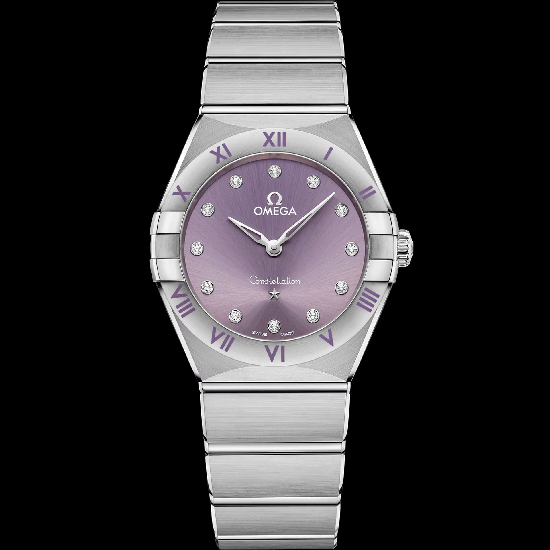 Omega Constellation 28 mm, acier sur acier
