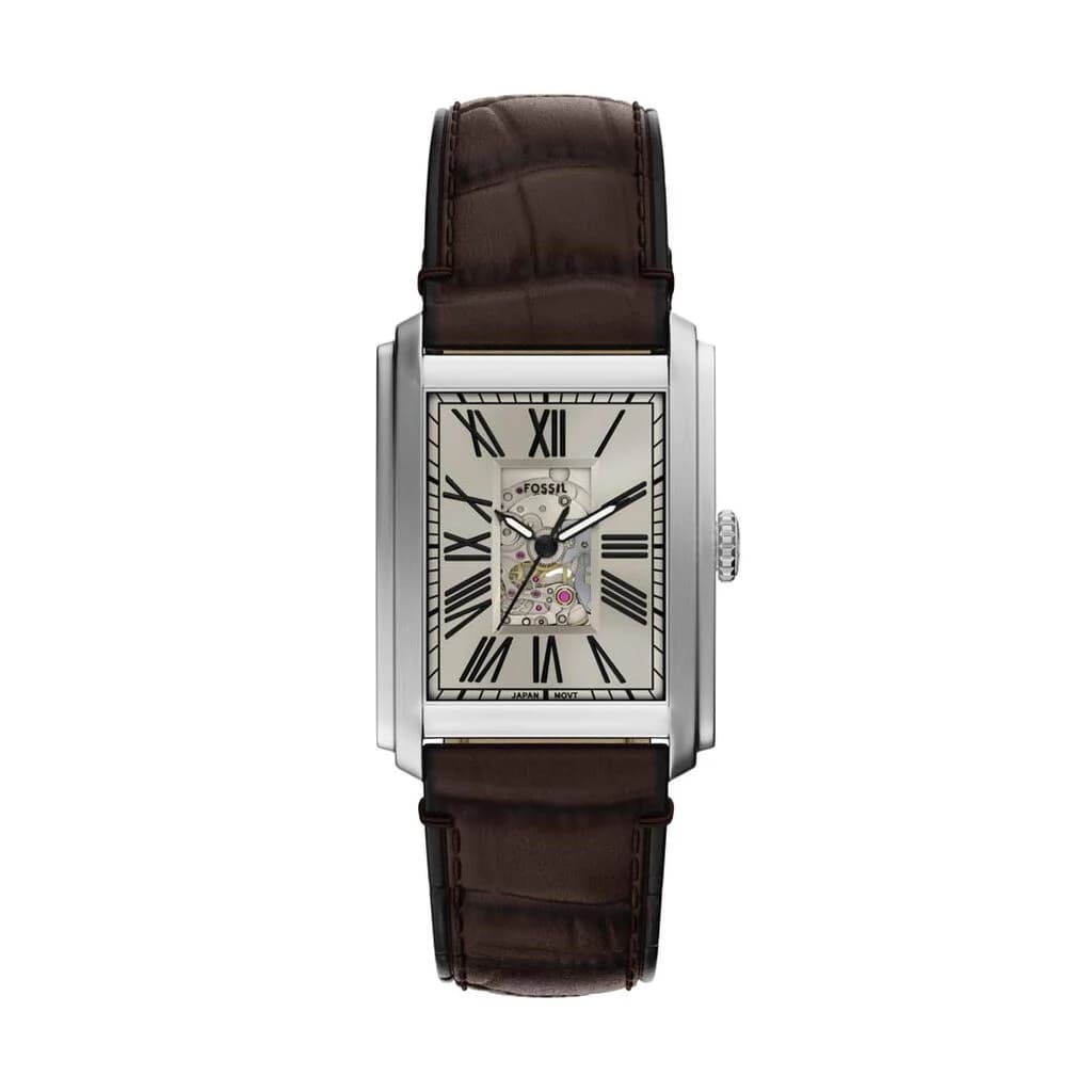 Fossil Carraway Automatic — cadran beige