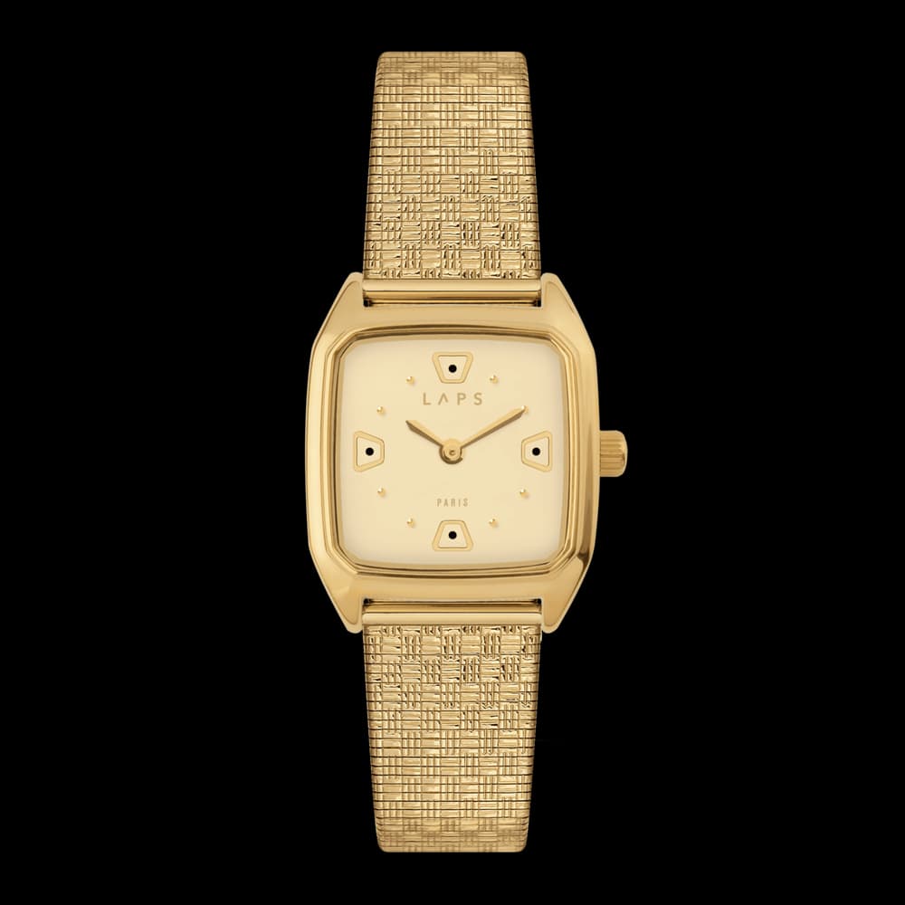 Laps Montre quartz Femme Prima Ivoire