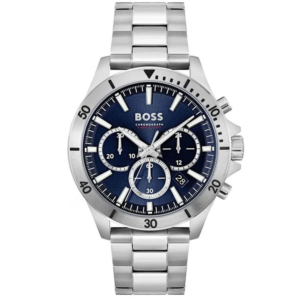 Hugo Boss Montre Boss Collection Troper en Acier Argenté