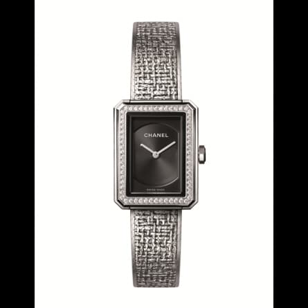 Chanel Montre quartz Femme Boy·friend Noir