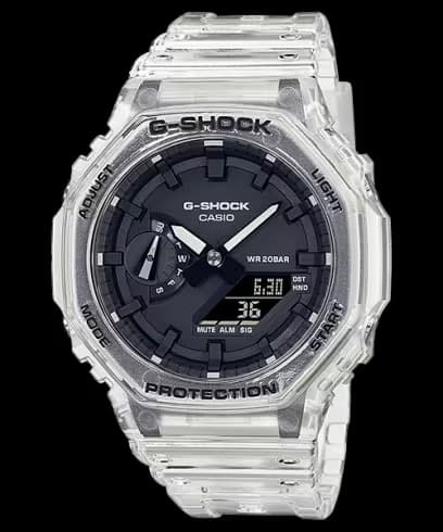 Casio G-Shock GA-2100 — boîtier gris