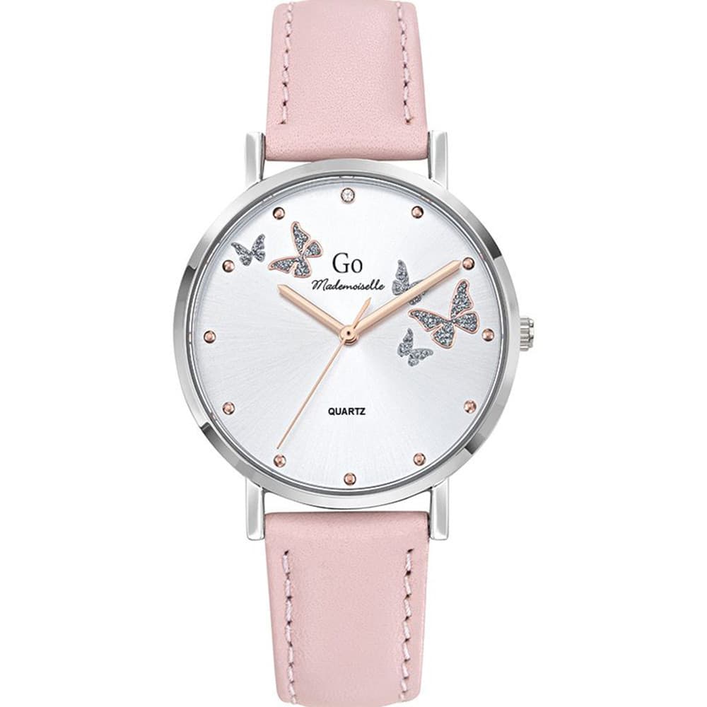 GO Mademoiselle Montre GO Mademoiselle en Cuir Rose