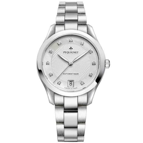 Pequignet E. Montre Pequignet Elégance - 34 mm Femme -4000503SCD/2-A
