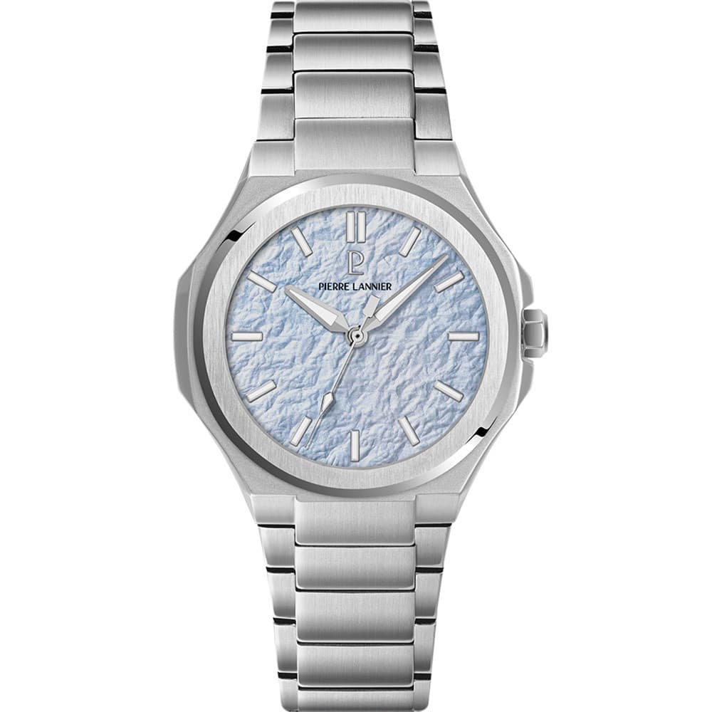 Pierre Lannier Montre Pierre Lannier Collection Graphite en Acier Argenté