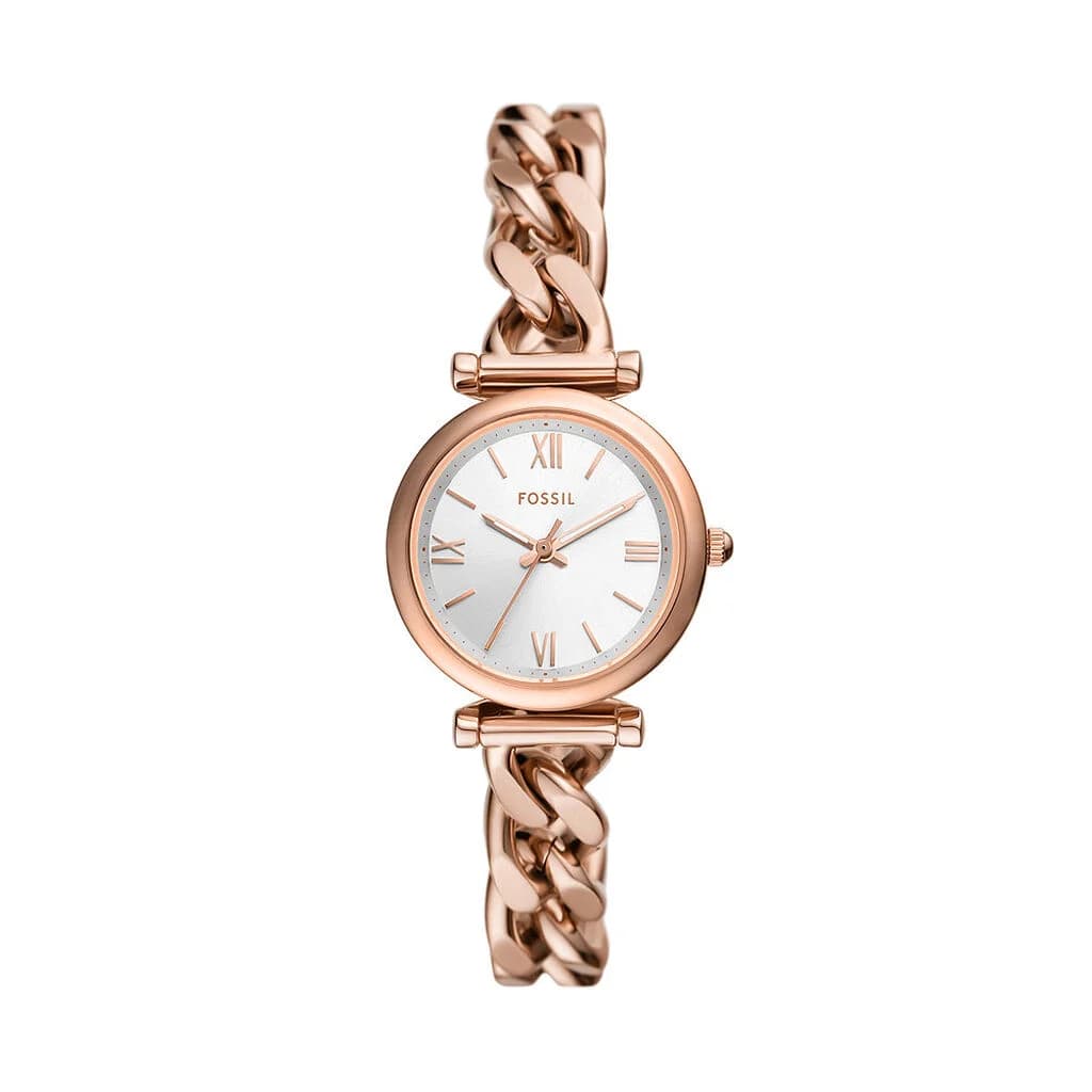 Fossil Carlie Mini — cadran argenté
